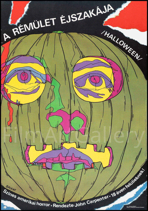 Halloween Original Vintage Movie Poster