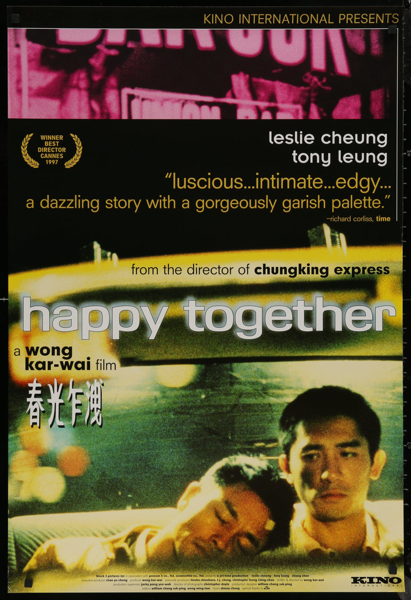 Happy Together 1 Sheet (27x41) Original Vintage Movie Poster