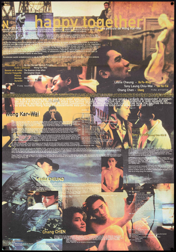 Happy Together Original Vintage Movie Poster