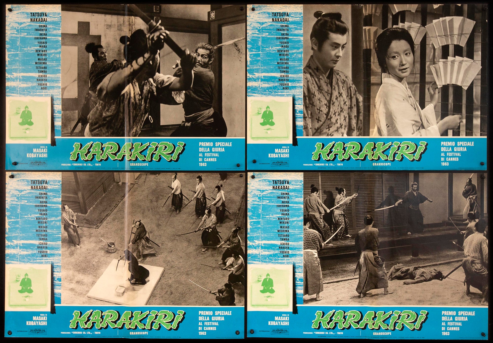 Harakiri Original Vintage Movie Poster