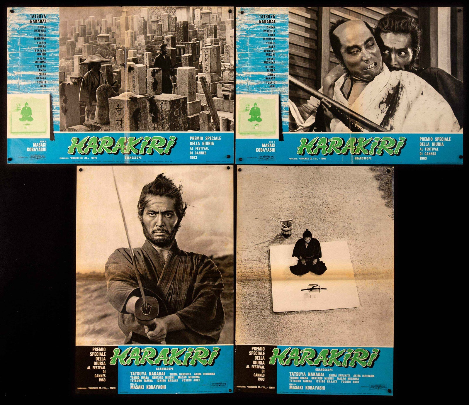Harakiri Original Vintage Movie Poster