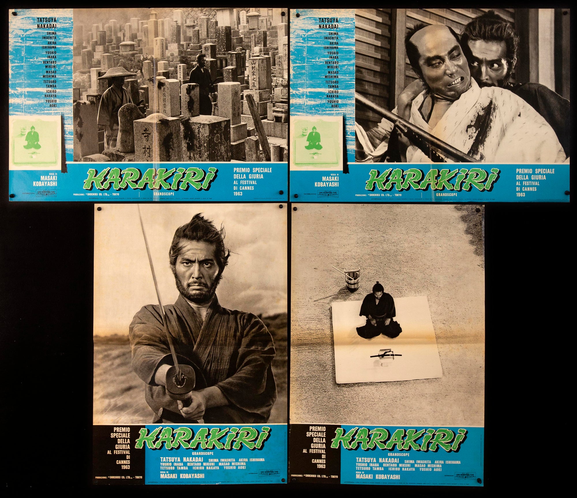 Harakiri Original Vintage Movie Poster