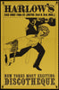 Harlow's Discotheque Original Vintage Movie Poster