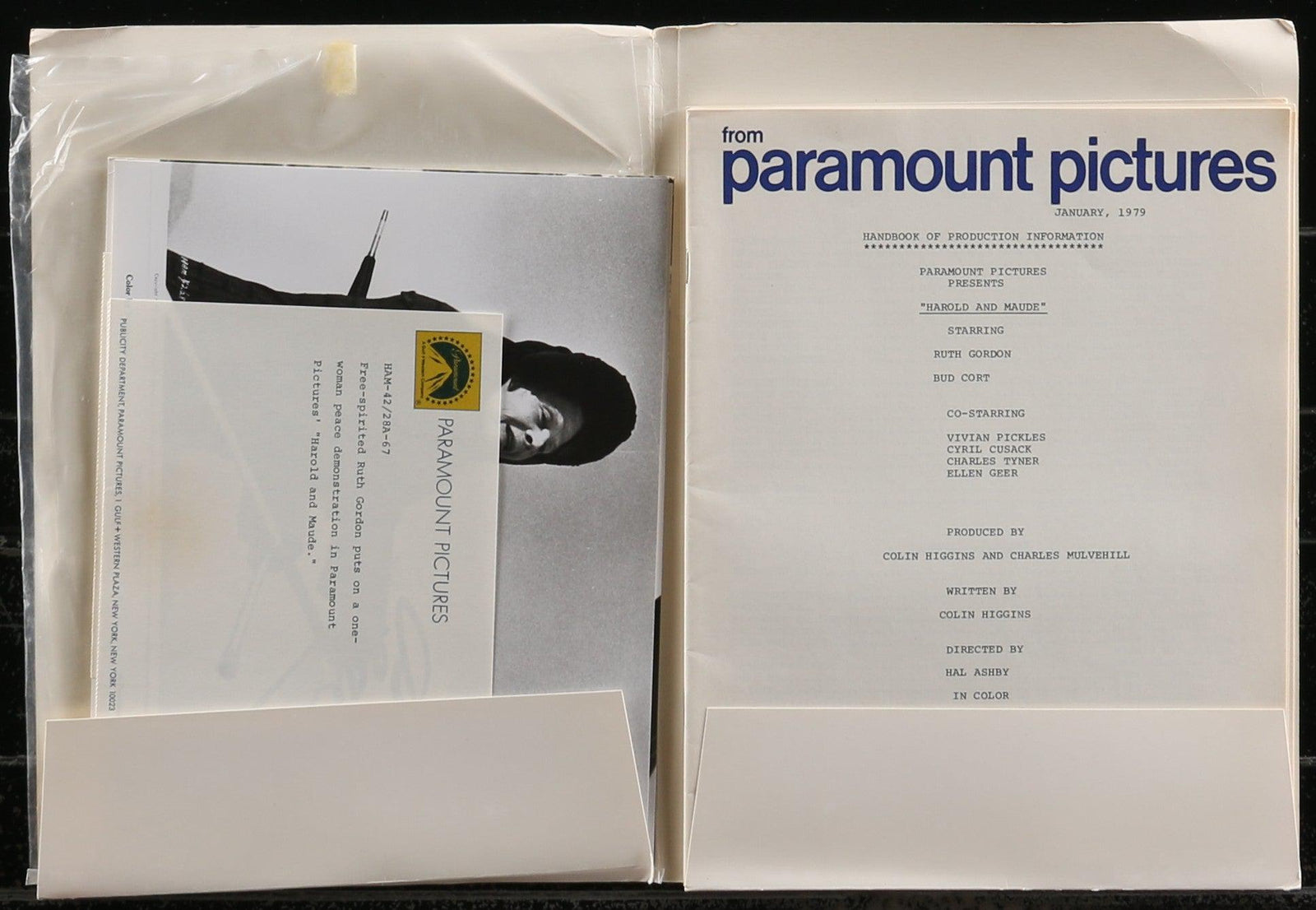 Harold and Maude Original Vintage Movie Poster