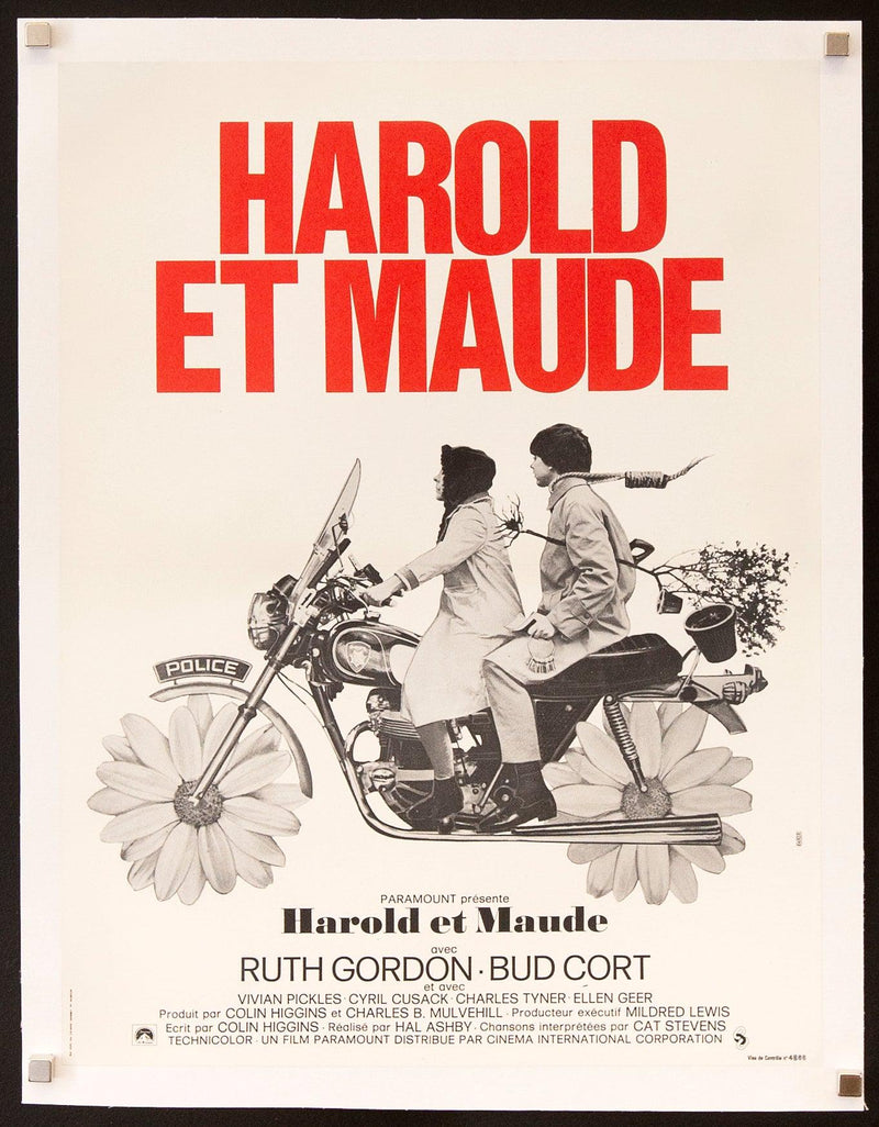 Harold and Maude French Mini (16x23) Original Vintage Movie Poster