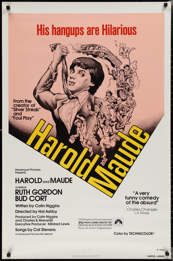 Harold and Maude Original Vintage Movie Poster