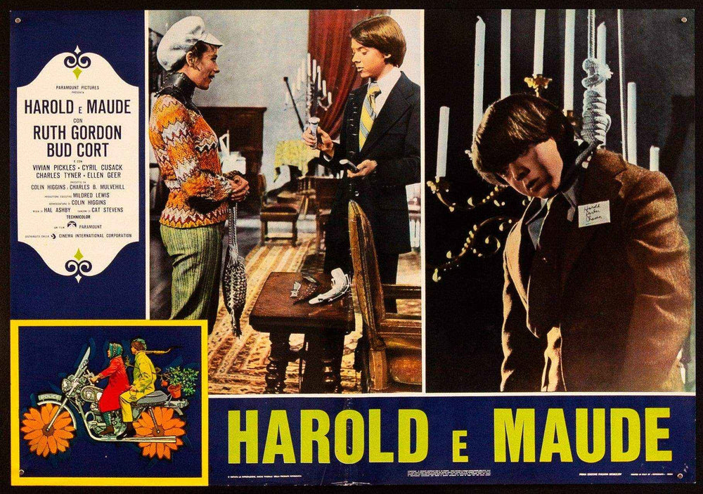 Harold and Maude Original Vintage Movie Poster