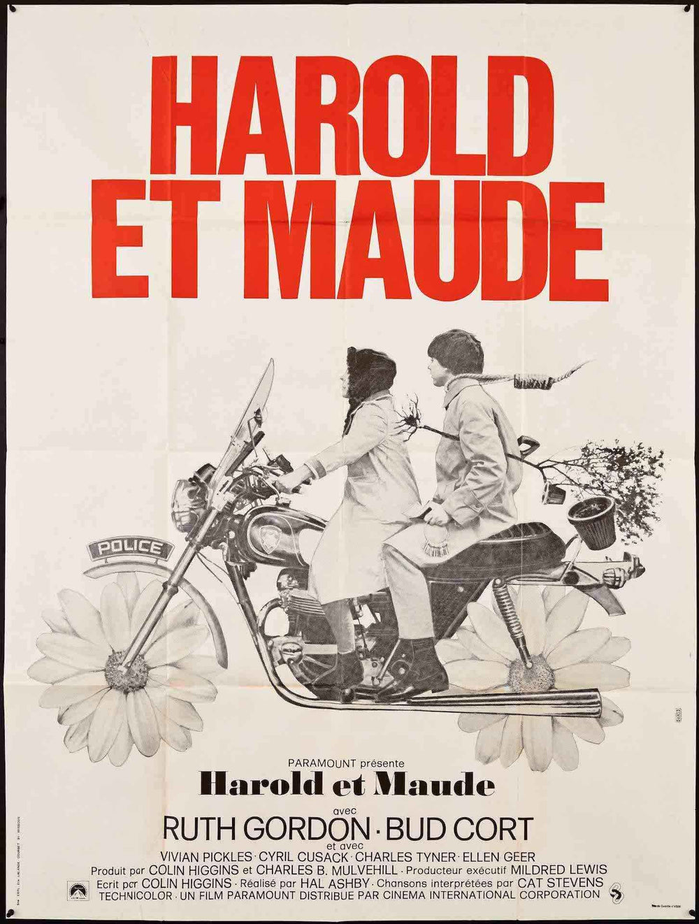 Harold and Maude Original Vintage Movie Poster