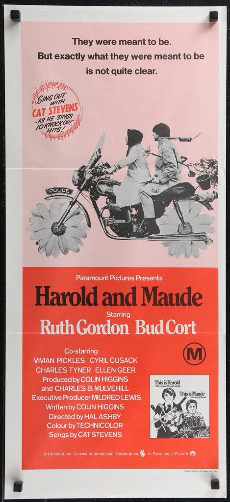 Harold and Maude Original Vintage Movie Poster