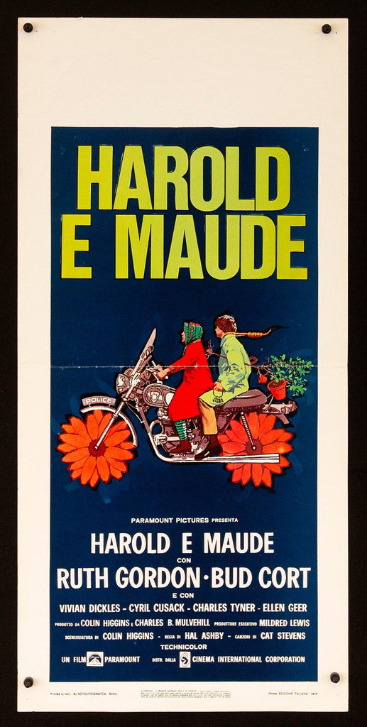 Harold and Maude Original Vintage Movie Poster