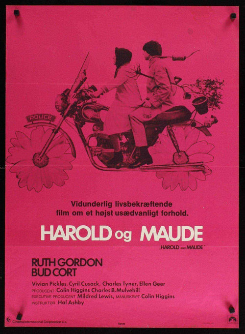 Harold and Maude Original Vintage Movie Poster