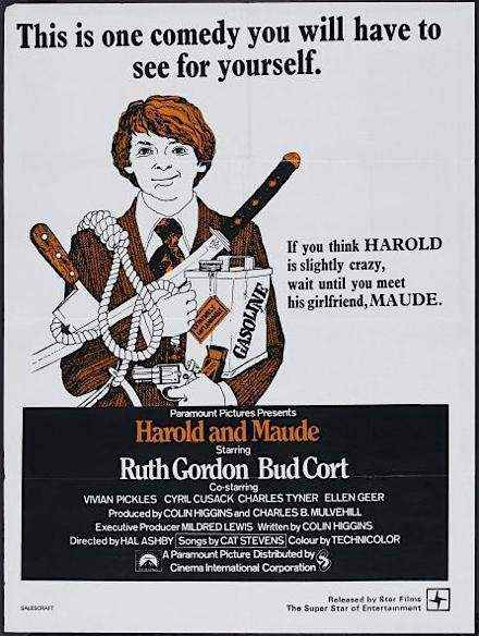 Harold and Maude Original Vintage Movie Poster