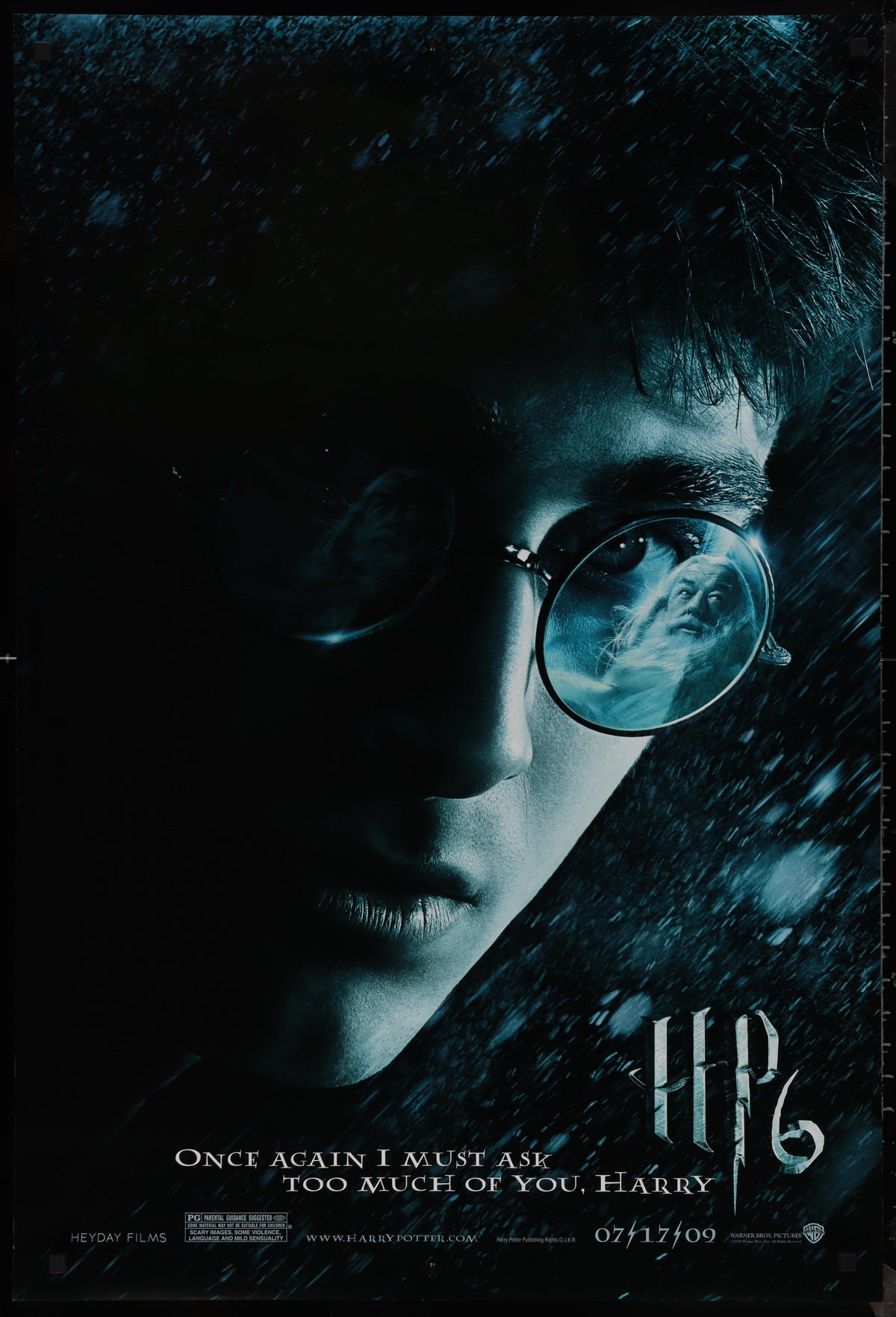 Harry Potter and the Half Blood Prince Original Vintage Movie Poster