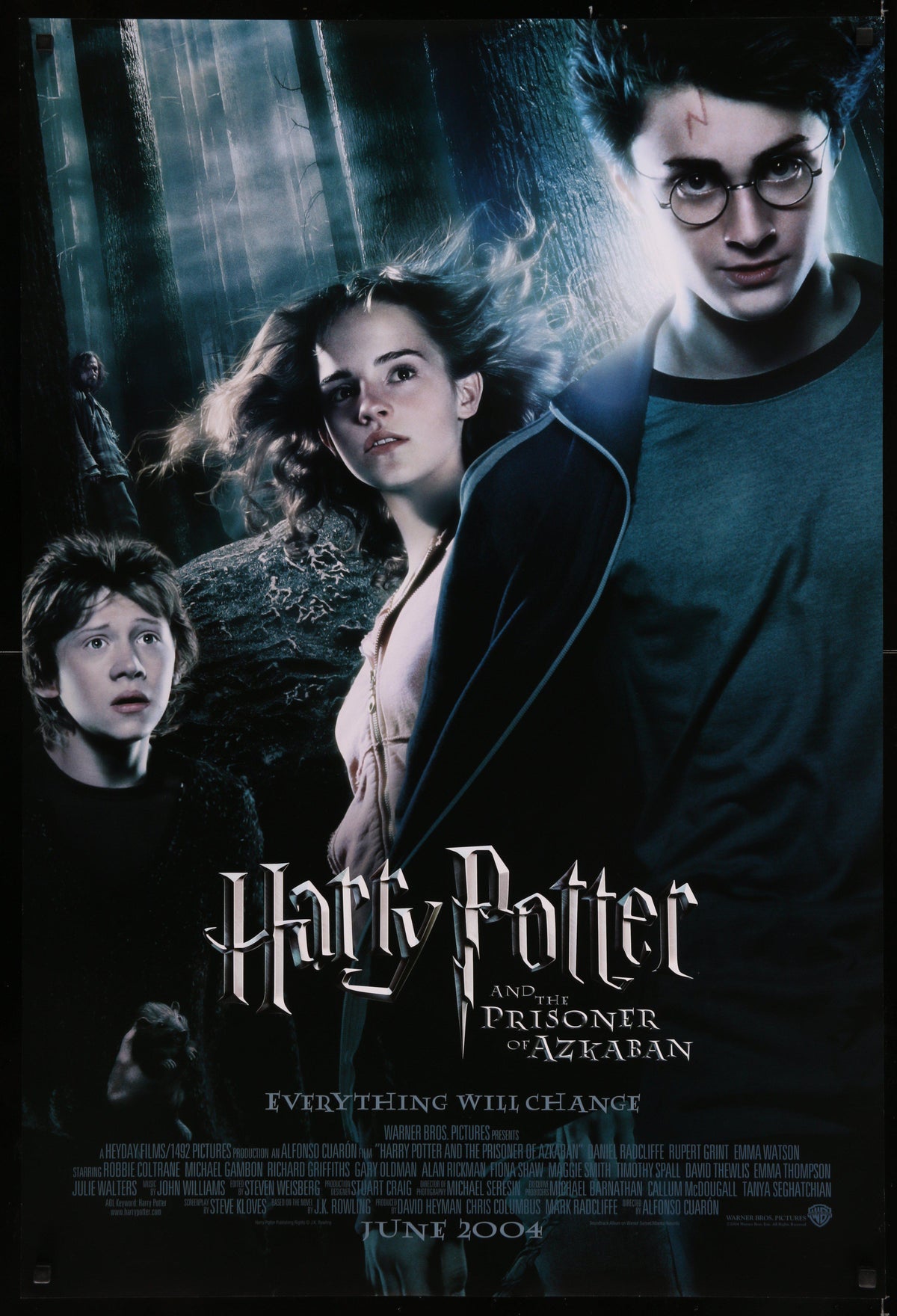 Harry Potter and the Prisoner of Azkaban Original Vintage Movie Poster