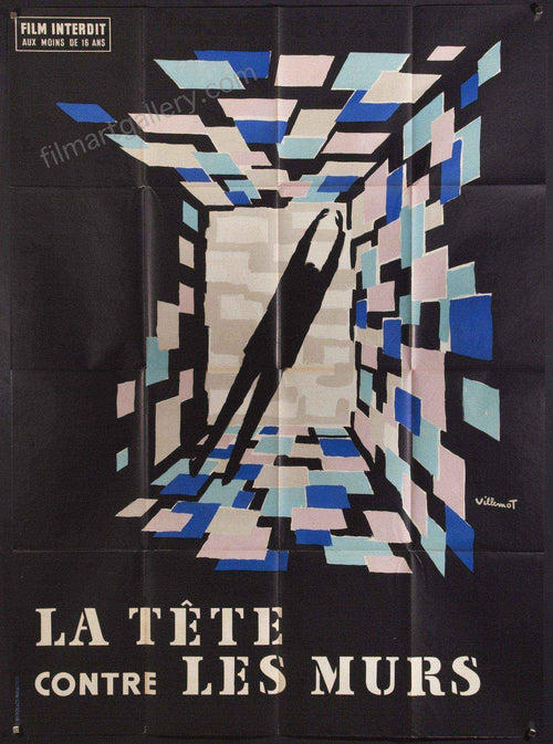 Head Against the Walls (La Tete Contre Les Murs) Original Vintage Movie Poster