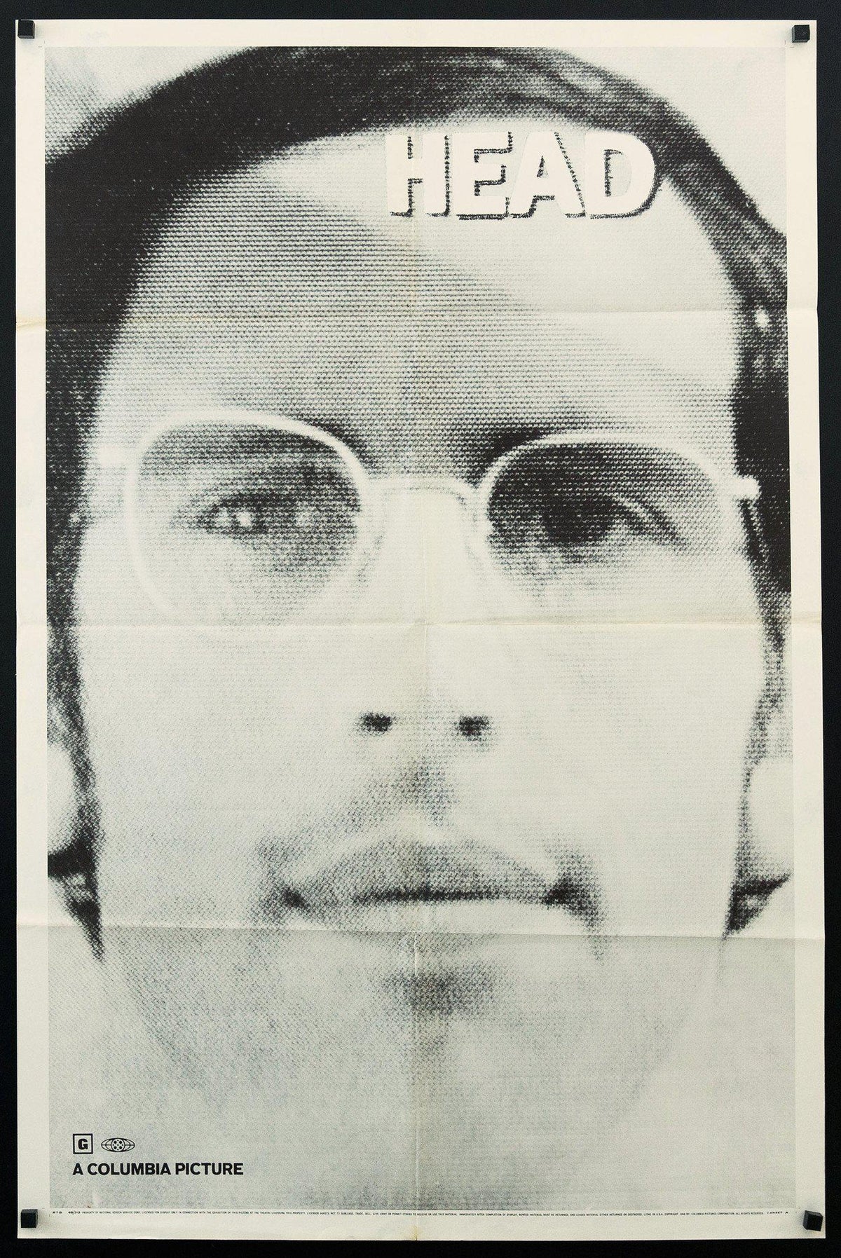 Head Original Vintage Movie Poster