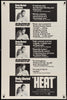 Heat 1 Sheet (27x41) Original Vintage Movie Poster