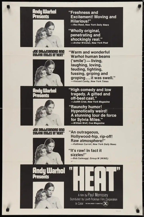Heat Original Vintage Movie Poster