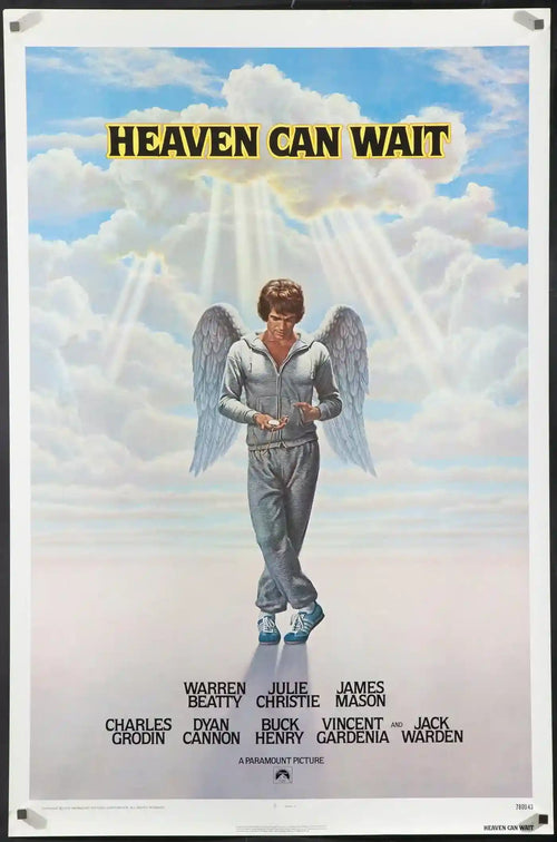 Heaven Can Wait Original Vintage Movie Poster