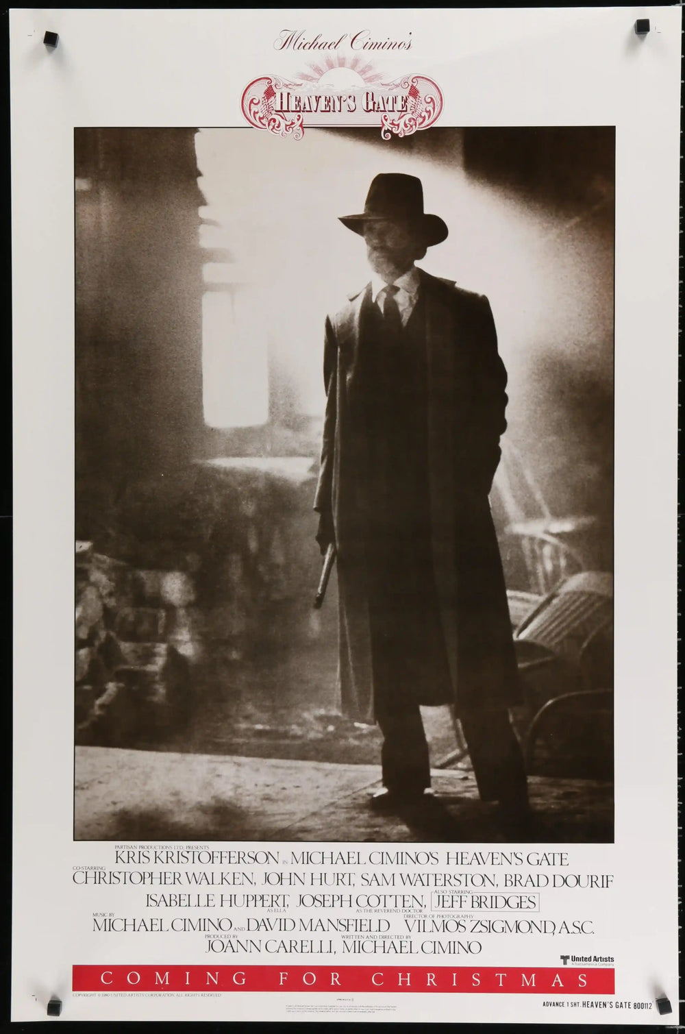 Heaven's Gate Original Vintage Movie Poster