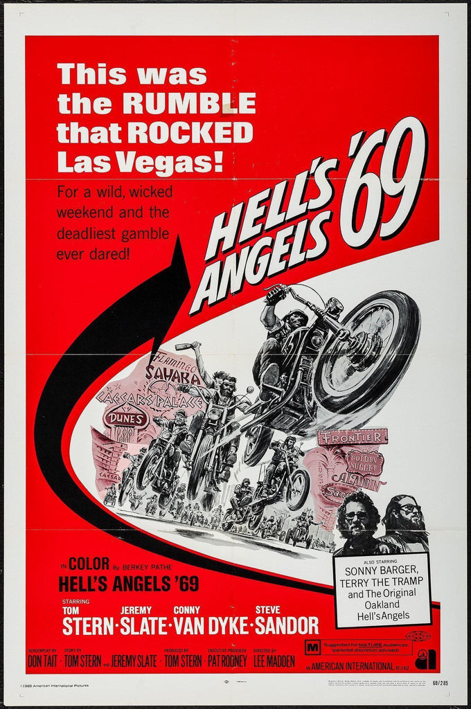 Hell's Angels '69 Original Vintage Movie Poster