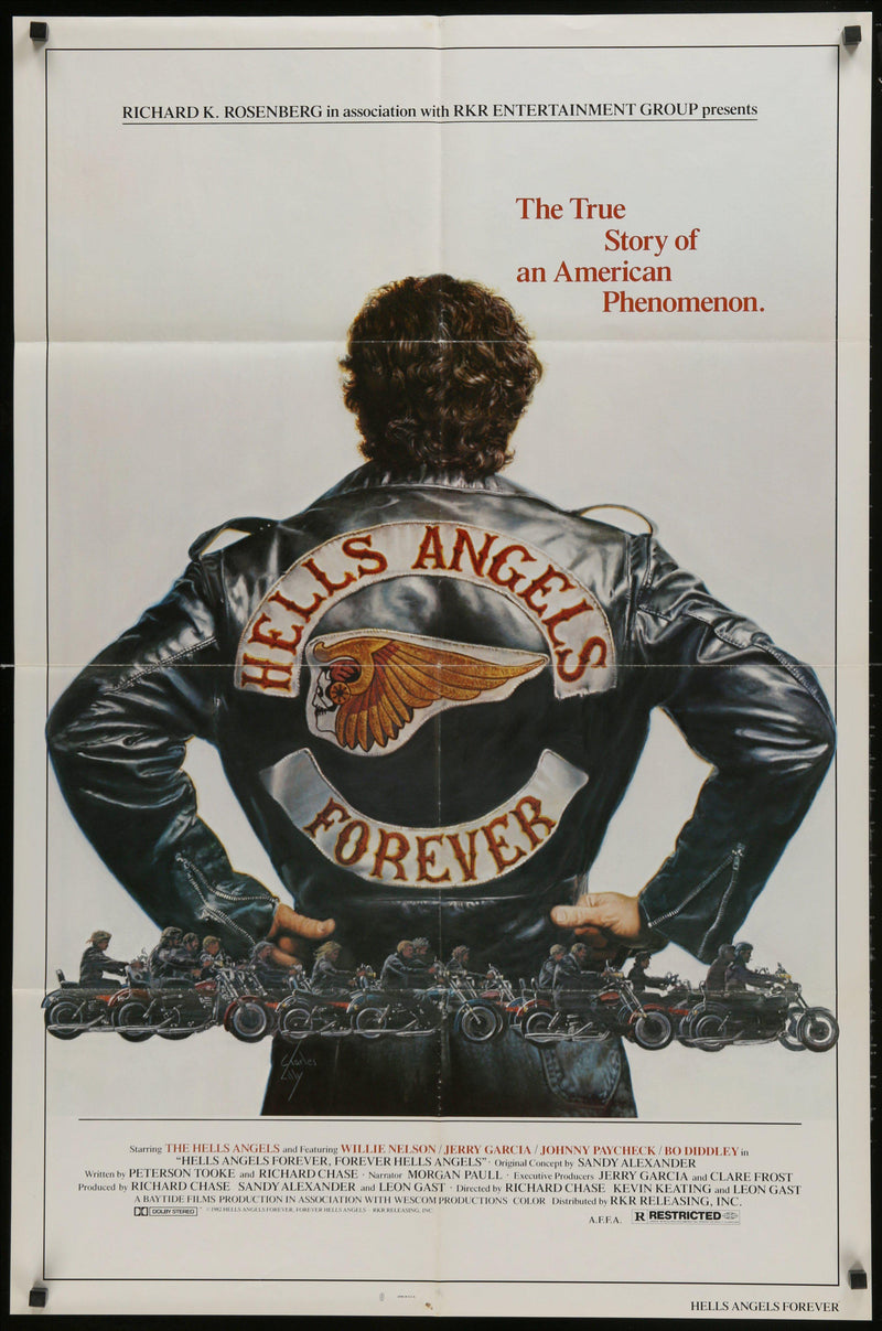 Hell's Angels Forever 1 Sheet (27x41) Original Vintage Movie Poster