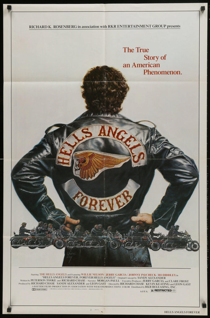 Hell's Angels Forever Original Vintage Movie Poster