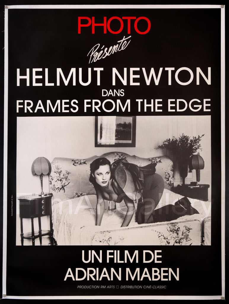 Helmut Newton Frames From The Edge Original Vintage Movie Poster