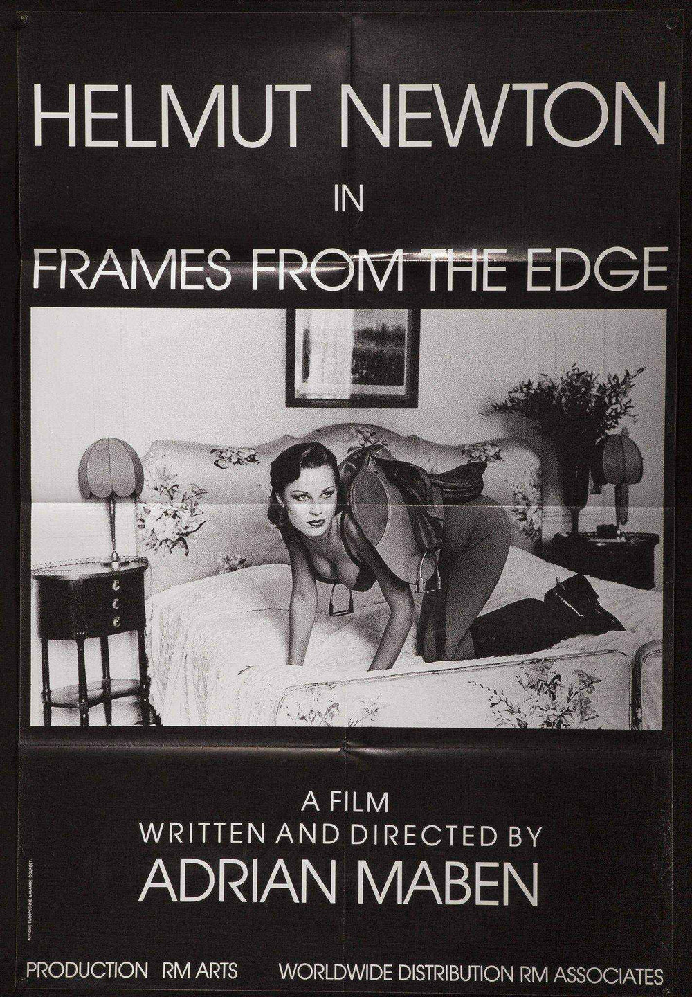 Helmut Newton Frames From The Edge Original Vintage Movie Poster