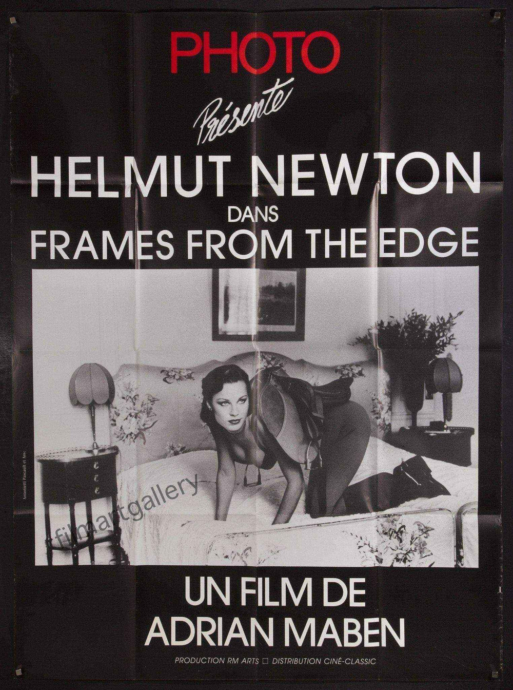 Helmut Newton Frames From The Edge Original Vintage Movie Poster