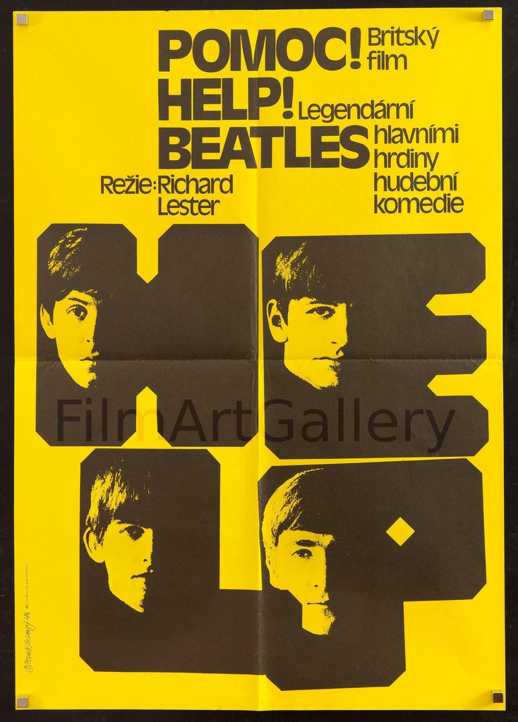 Help Original Vintage Movie Poster