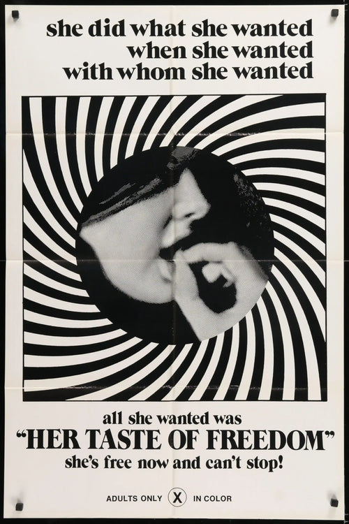 Her Taste of Freedom Original Vintage Movie Poster