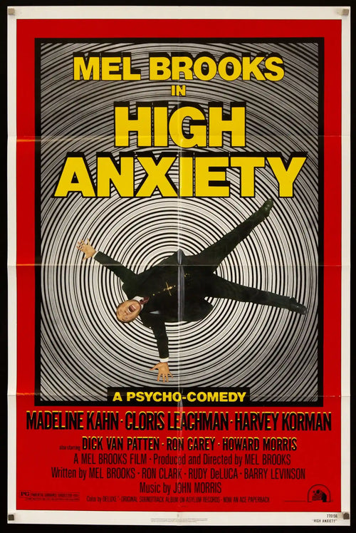 High Anxiety Original Vintage Movie Poster