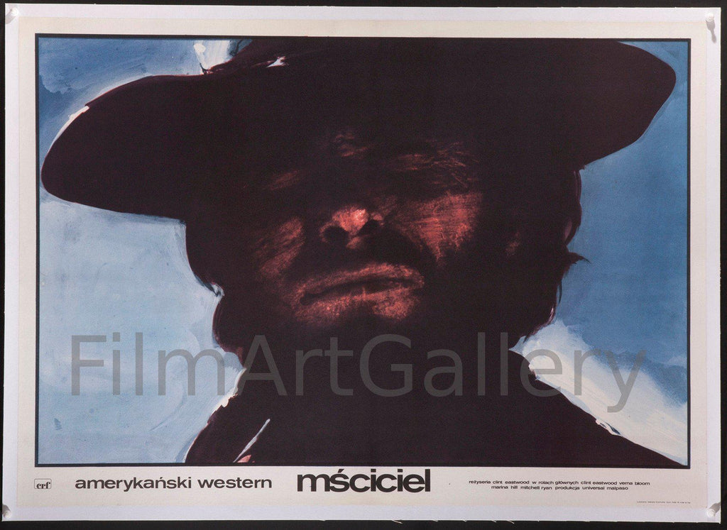 High Plains Drifter (Msciciel) Original Vintage Movie Poster