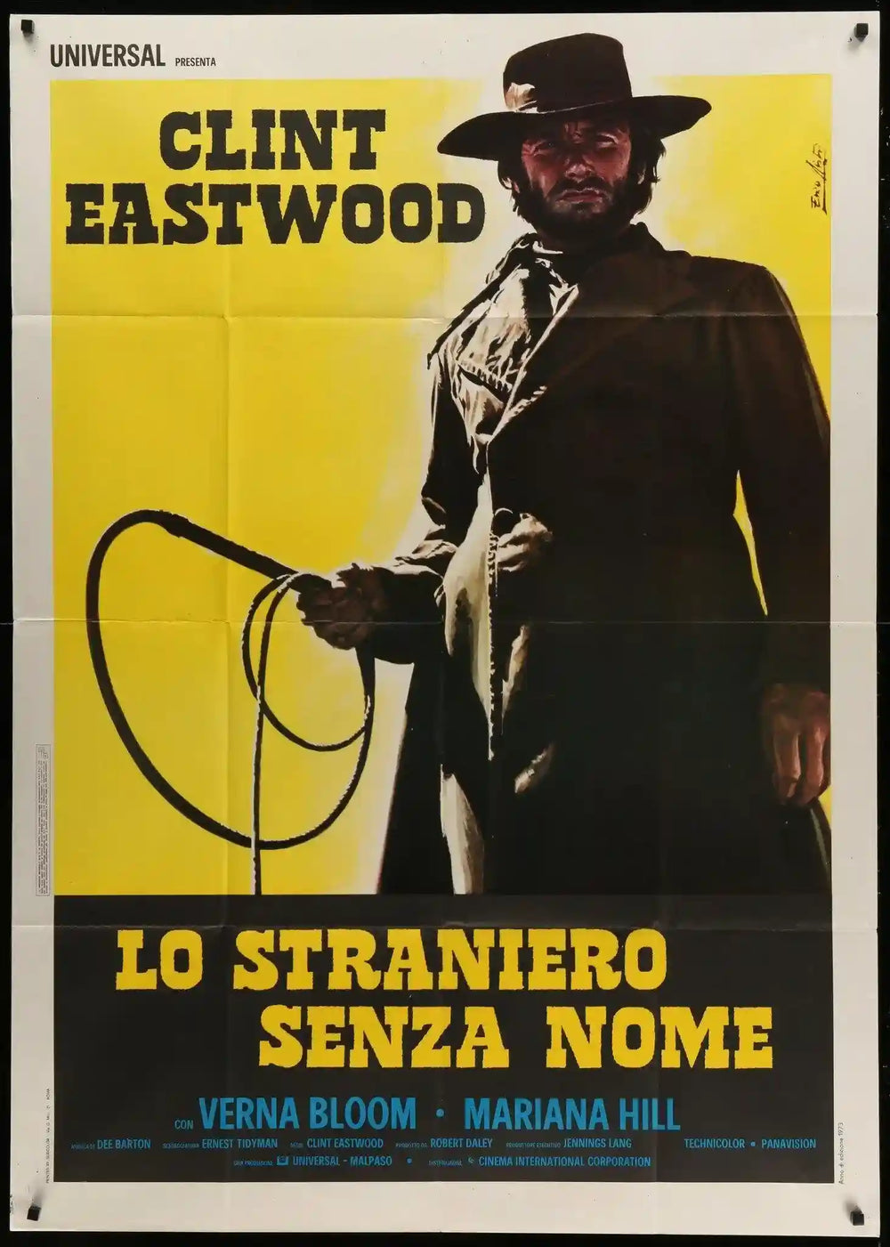 High Plains Drifter Original Vintage Movie Poster