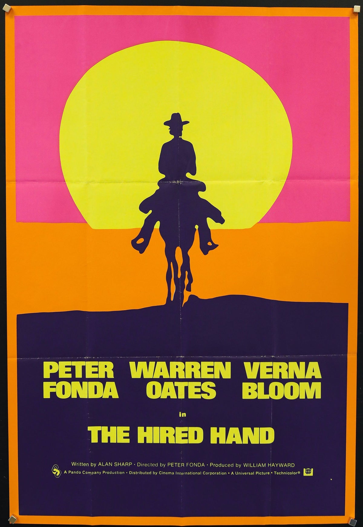 Hired Hand Original Vintage Movie Poster