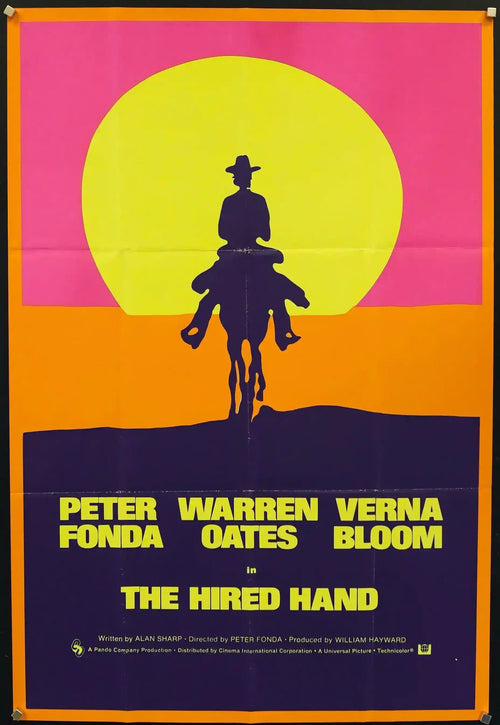 Hired Hand Original Vintage Movie Poster