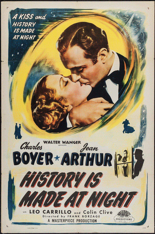 History Is Made at Night Original Vintage Movie Poster