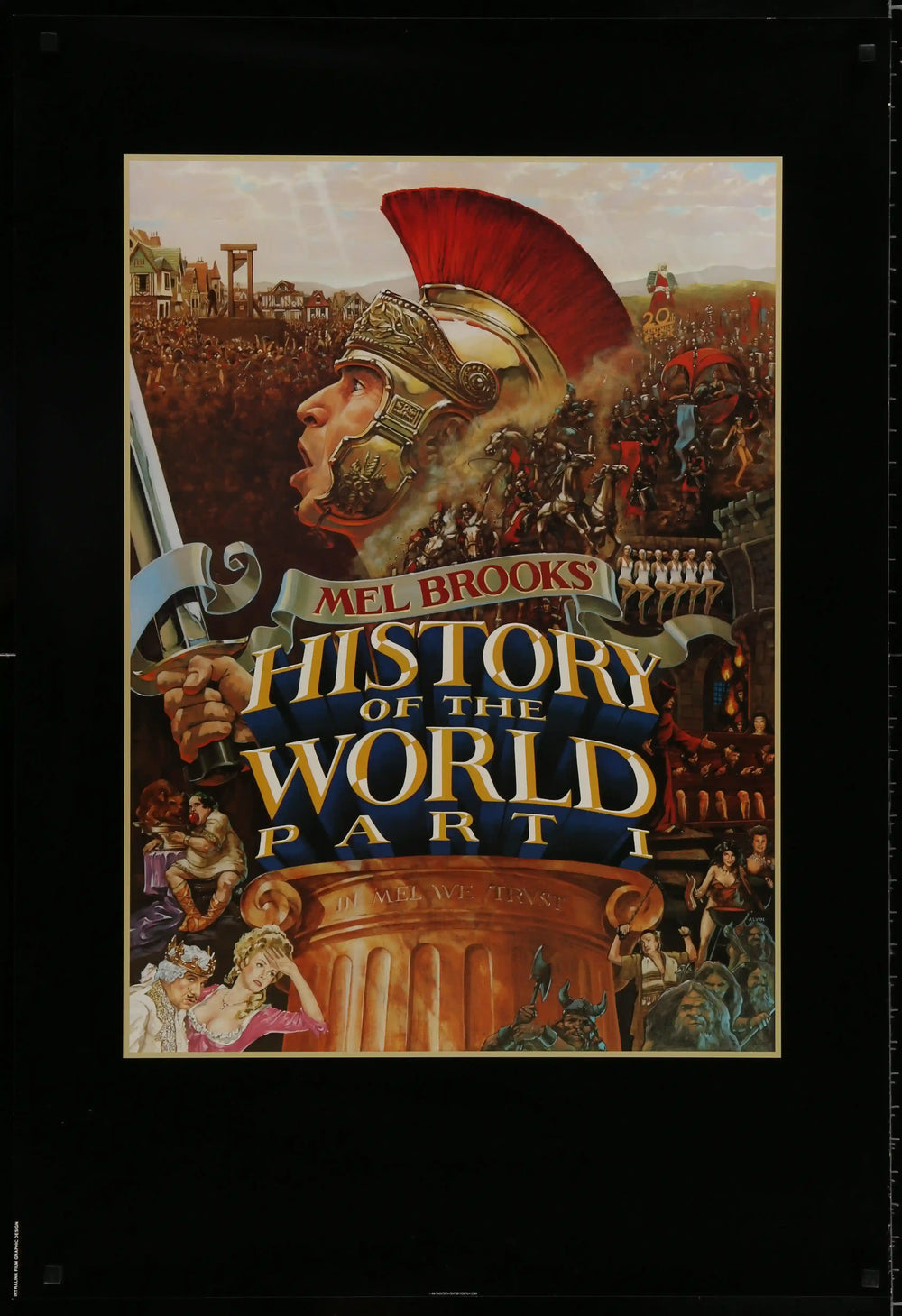 History of the World Part 1 Original Vintage Movie Poster