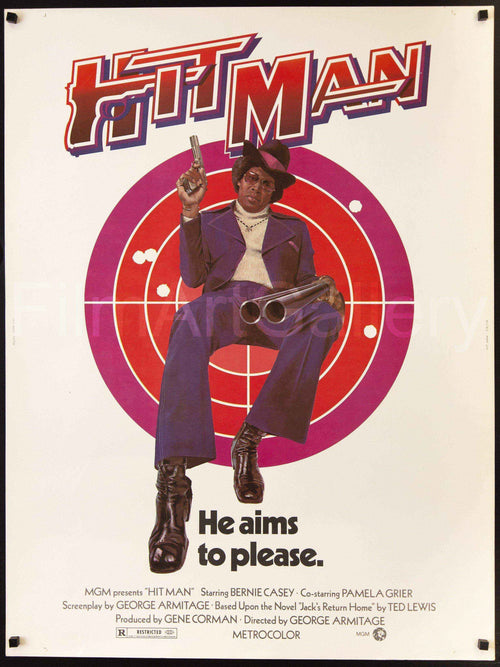Hit Man Original Vintage Movie Poster