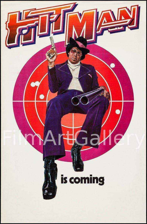 Hit Man Original Vintage Movie Poster
