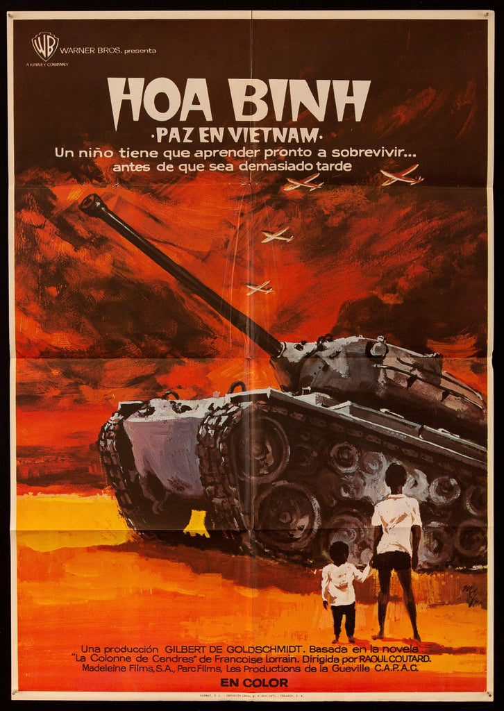 Hoa-Binh Original Vintage Movie Poster
