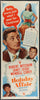 Holiday Affair Insert (14x36) Original Vintage Movie Poster