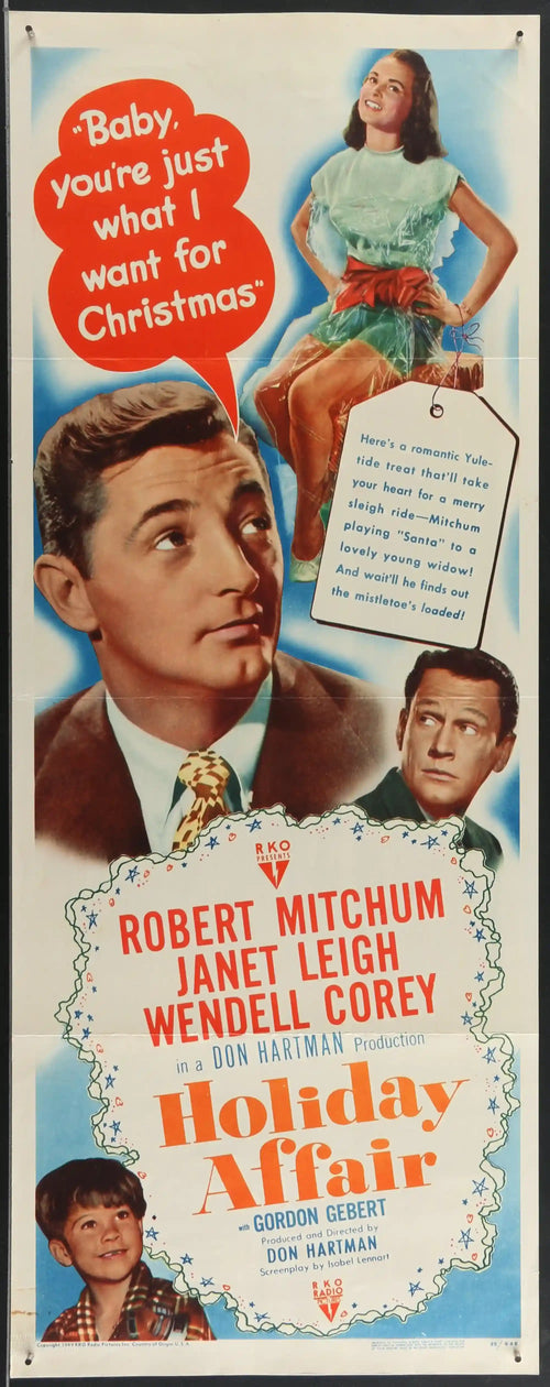 Holiday Affair Original Vintage Movie Poster