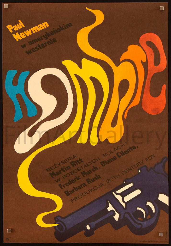 Hombre Original Vintage Movie Poster