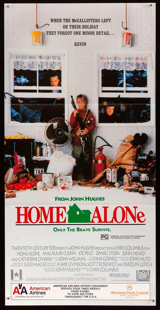 Home Alone Australian Daybill (13x30) Original Vintage Movie Poster