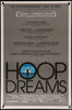 Hoop Dreams Original Vintage Movie Poster