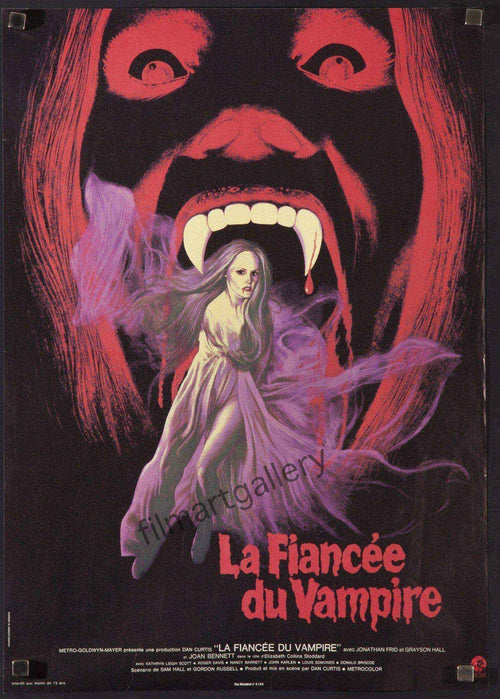 House of Dark Shadows (La Fiancee Du Vampire) Original Vintage Movie Poster