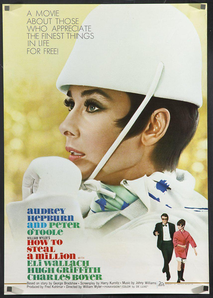 How to Steal A Million Original Vintage Movie Poster