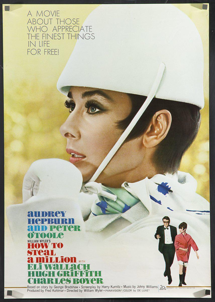 How to Steal A Million Original Vintage Movie Poster